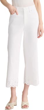 Jones New York Lexington Straight Leg Crop Pants