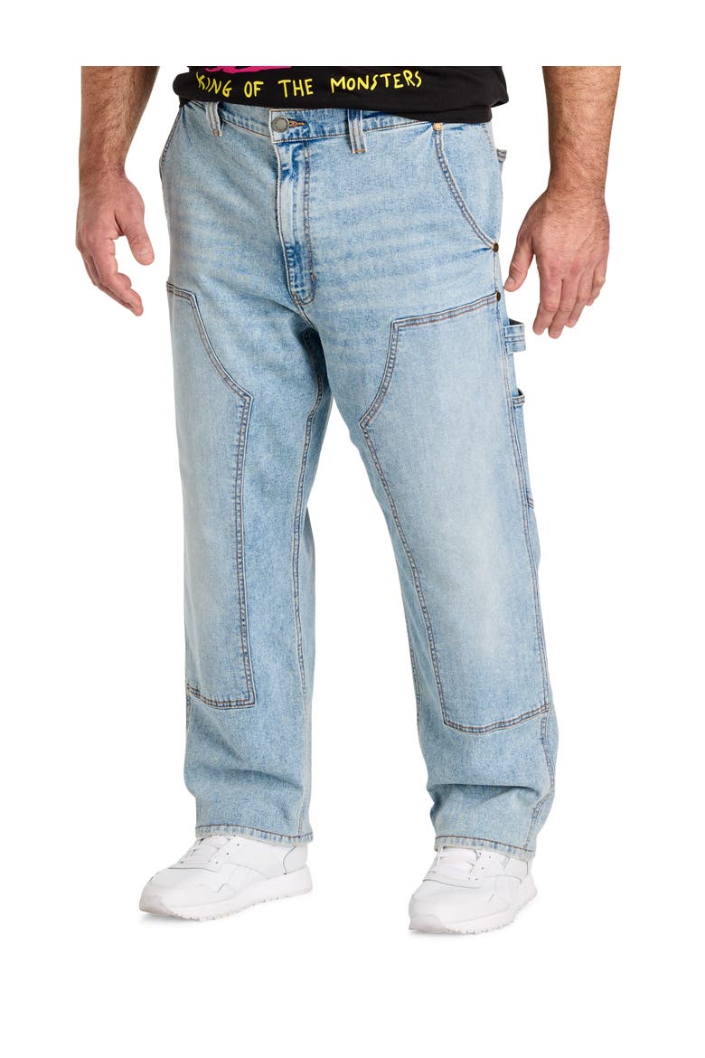 Big & Tall Utility Carpenter Pants, Main, color, WASHED UTILITY