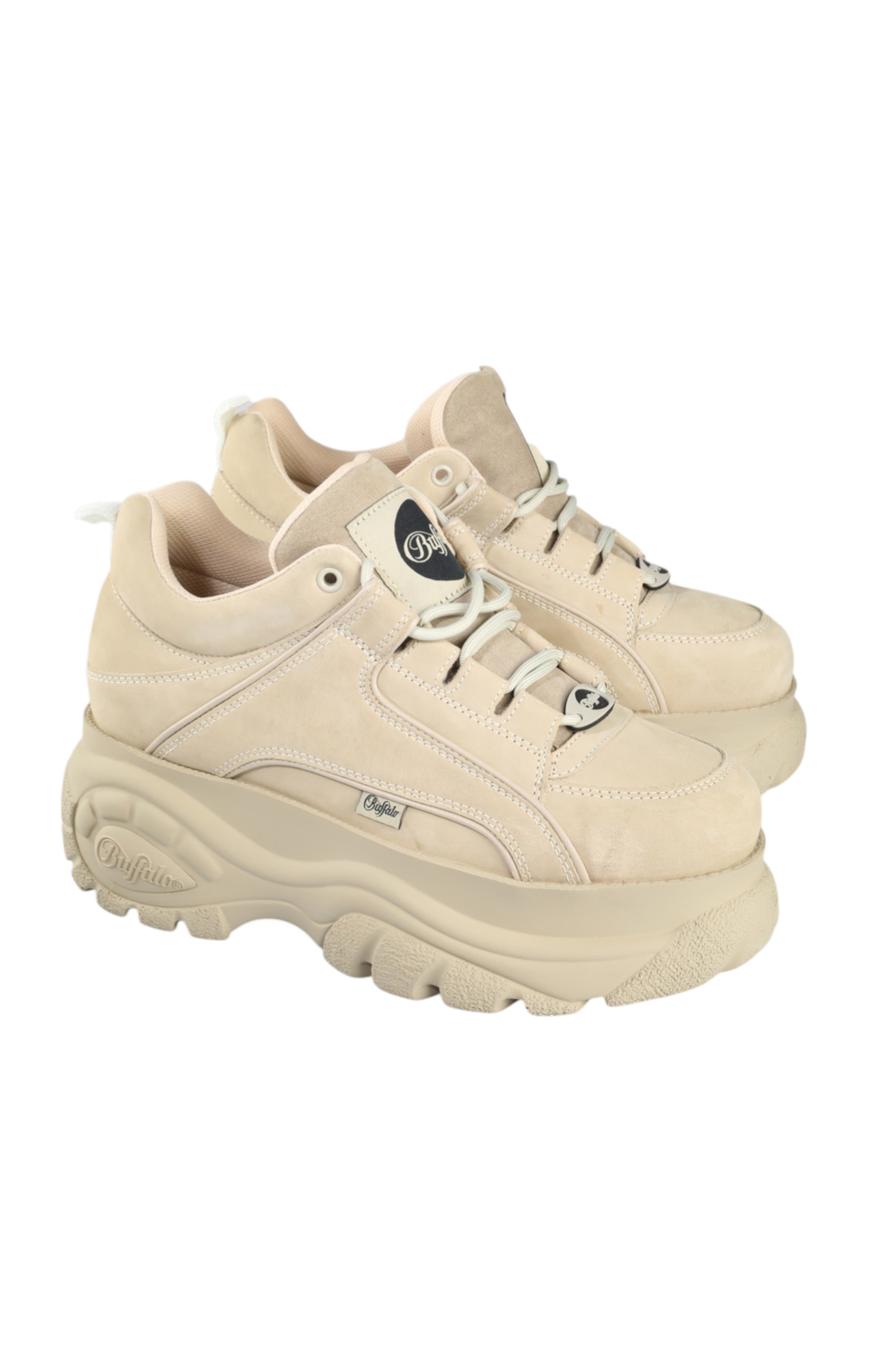 Classic Low Leather Shaft Height Sneaker, Alternate, color, Cream