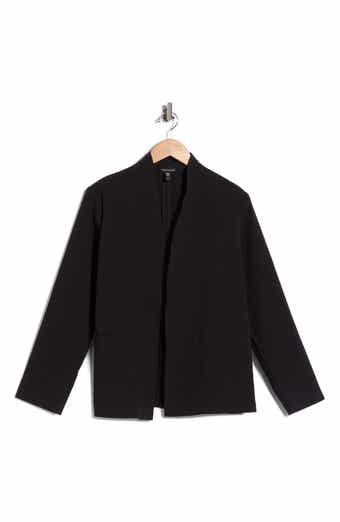 High Collar Stretch Organic Cotton Jacket