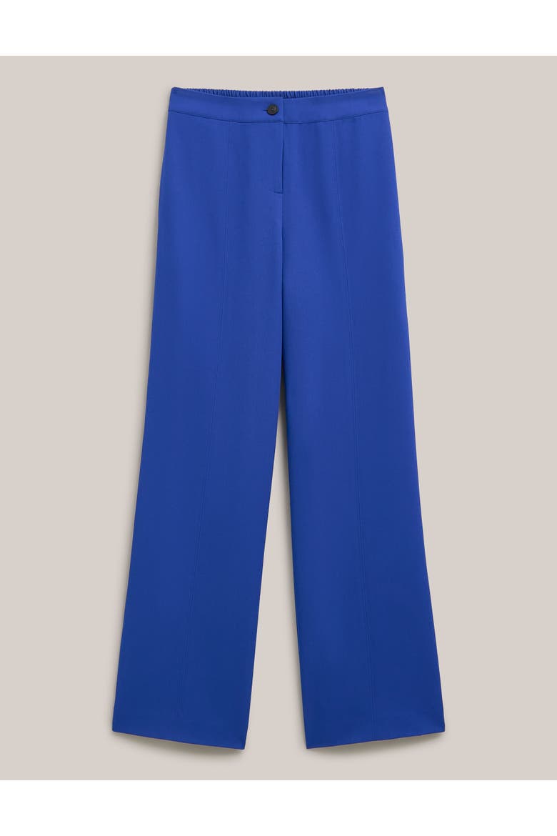 Martine Relaxed Tailored Trousers, Alternate, color, True Blue