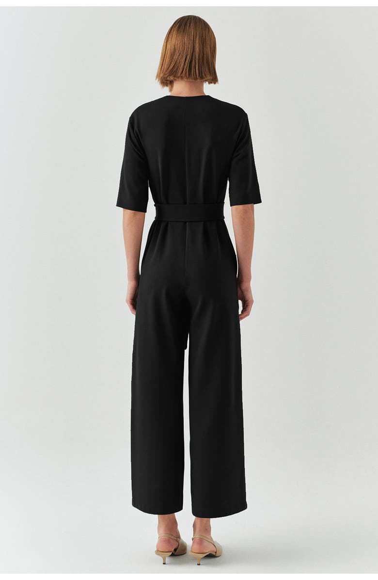 Exquise Cynthia Jumpsuit, Alternate, color, Black