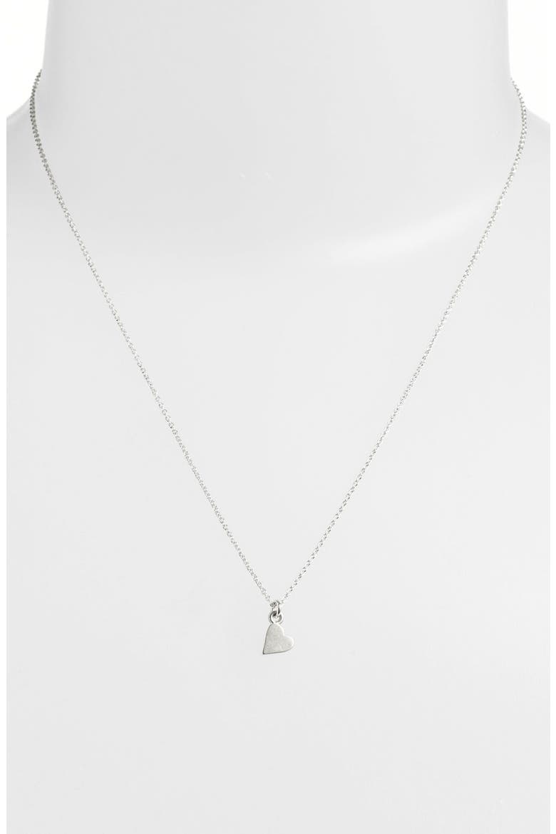 'Mom' Pendant Necklace, Alternate, color, SILVER