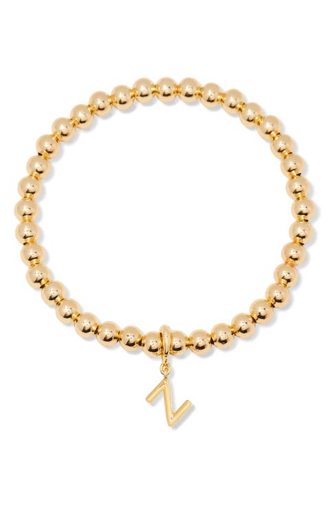 Makenna Initial Charm Bracelet