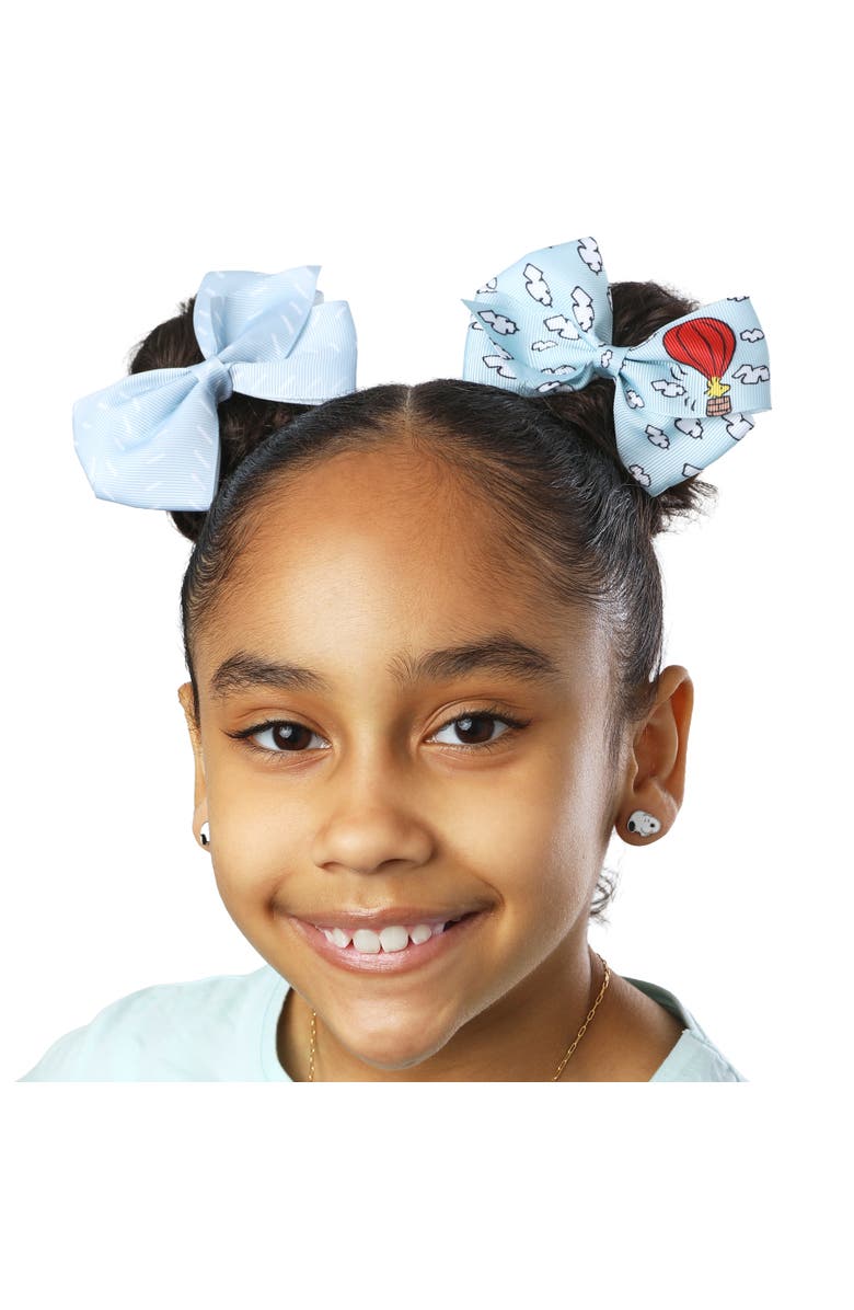 PEANUTS Snoopy Woodstock Hair Bows 7-Piece Set Peanuts Gifts, Alternate, color, Multicolored