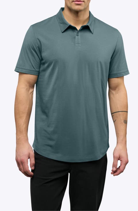 Trim Fit Cotton Blend Polo