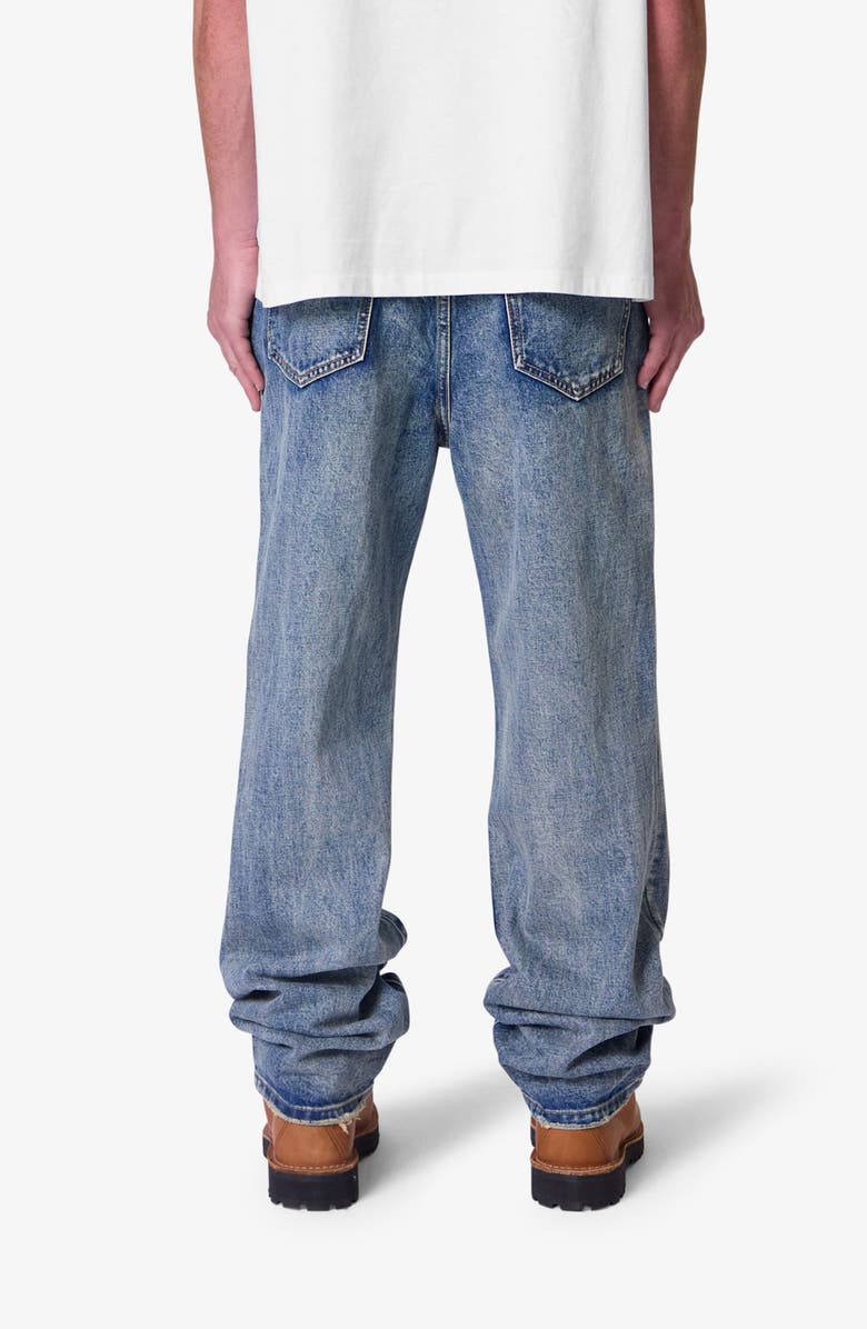 mnml Baggy Jeans, Alternate, color, Medium Blue