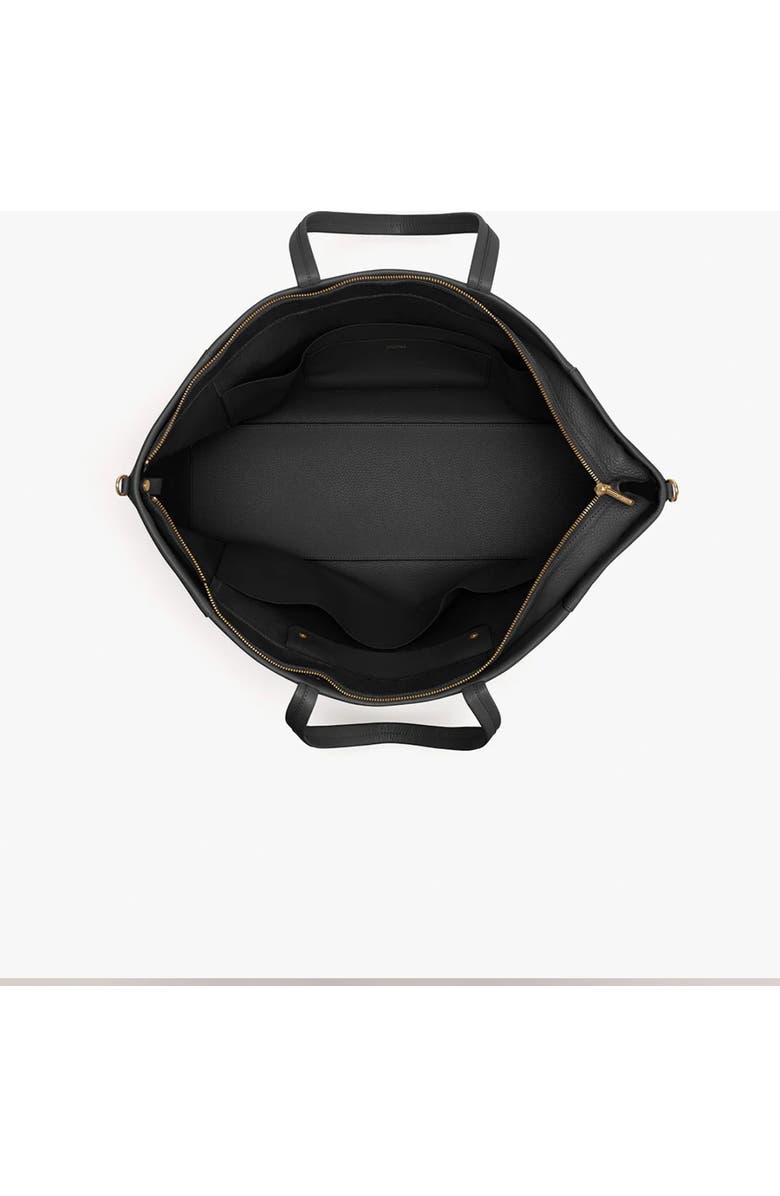 Cuyana Easy Overnighter Bag, Alternate, color, Black