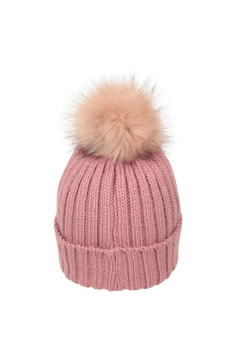 Geneva Borg Lined Beanie, Alternate, color, Pale Pink