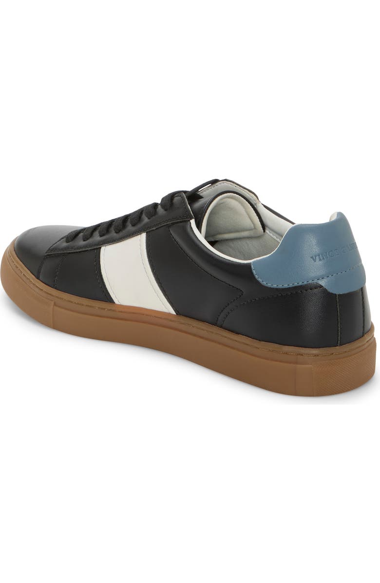 Vince Camuto Eirik Low Top Sneaker, Alternate, color, Black/ Off White