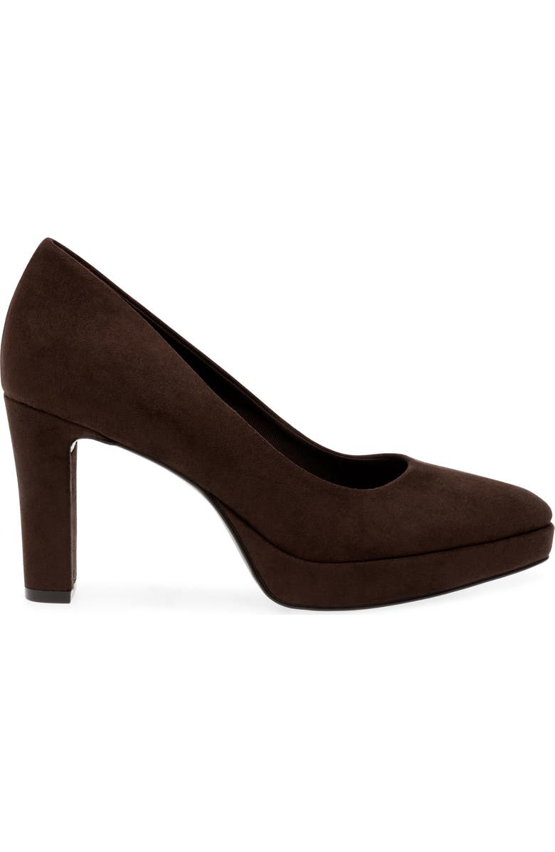 Anne Klein Jael Platform Pump, Alternate, color, Dk Brown Ms