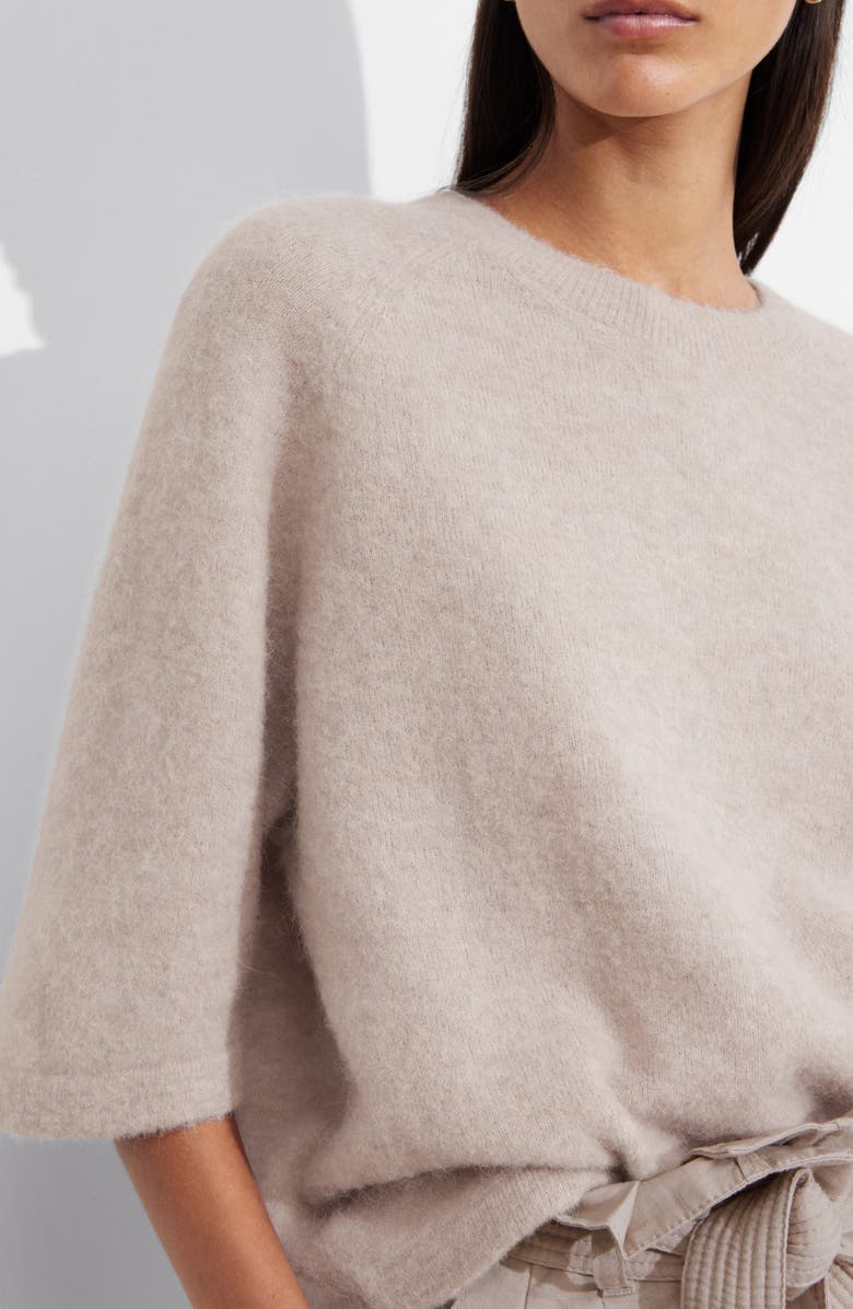 & Other Stories Crewneck Sweater, Alternate, color, Mole Dusty Light