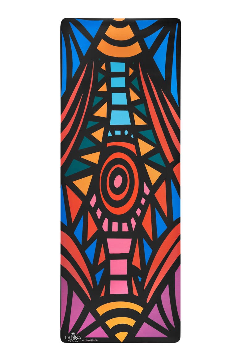 Courbe D'Energy- Sustainable Yoga Mat, Main, color, Multicolour