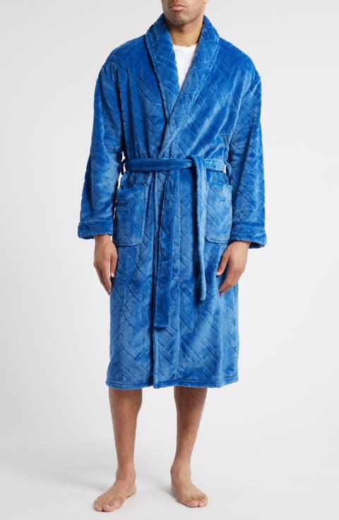 Crossroads Basket Weave Fleece Robe