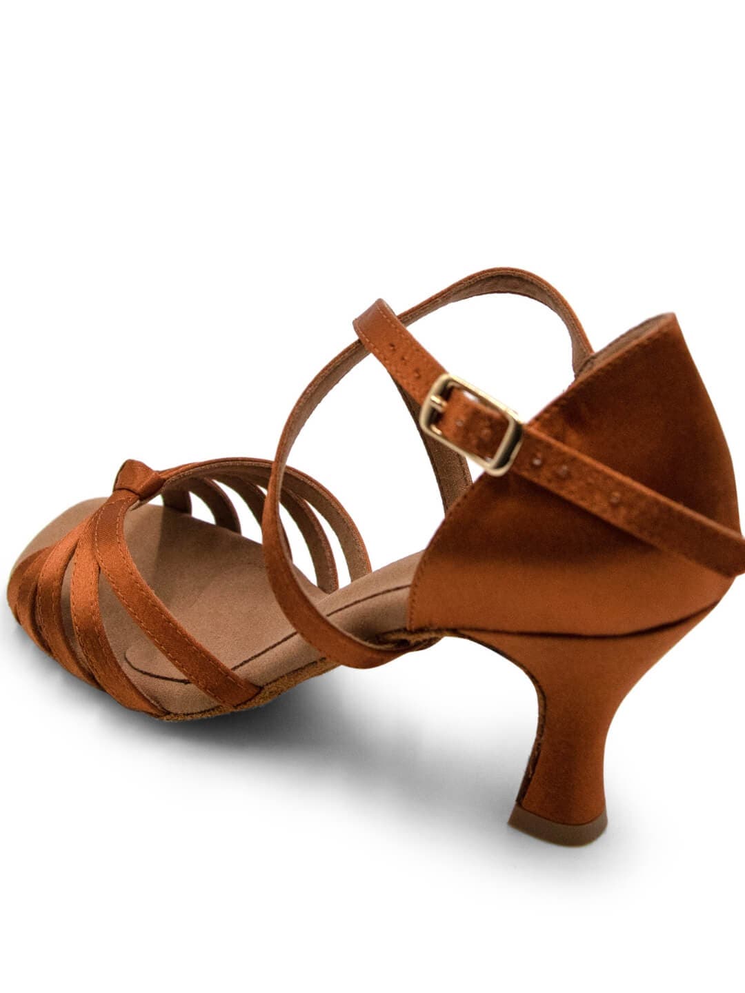 Julia 2.5 inch Ballroom Shoe, Alternate, color, open brown