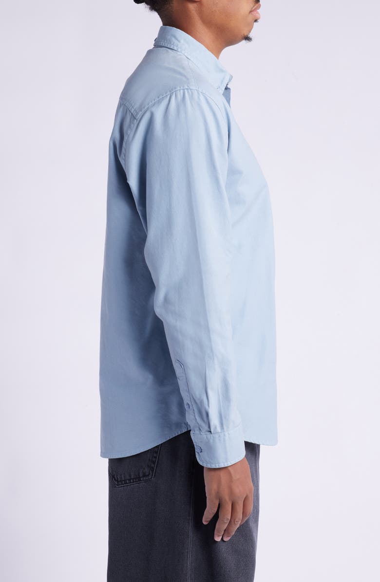 Carhartt Work In Progress Bolton Regular Fit Solid Cotton Oxford Button-Down Shirt, Alternate, color, 