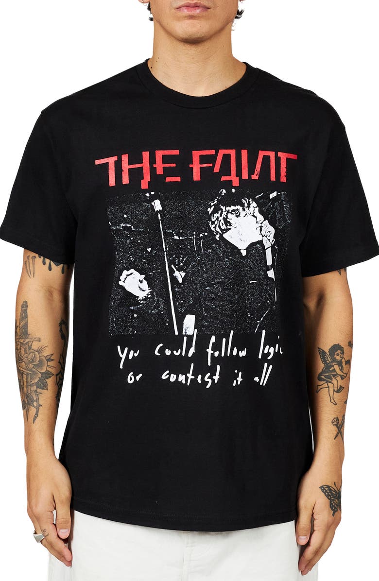 PLEASURES Logic Cotton Graphic T-Shirt, Main, color,