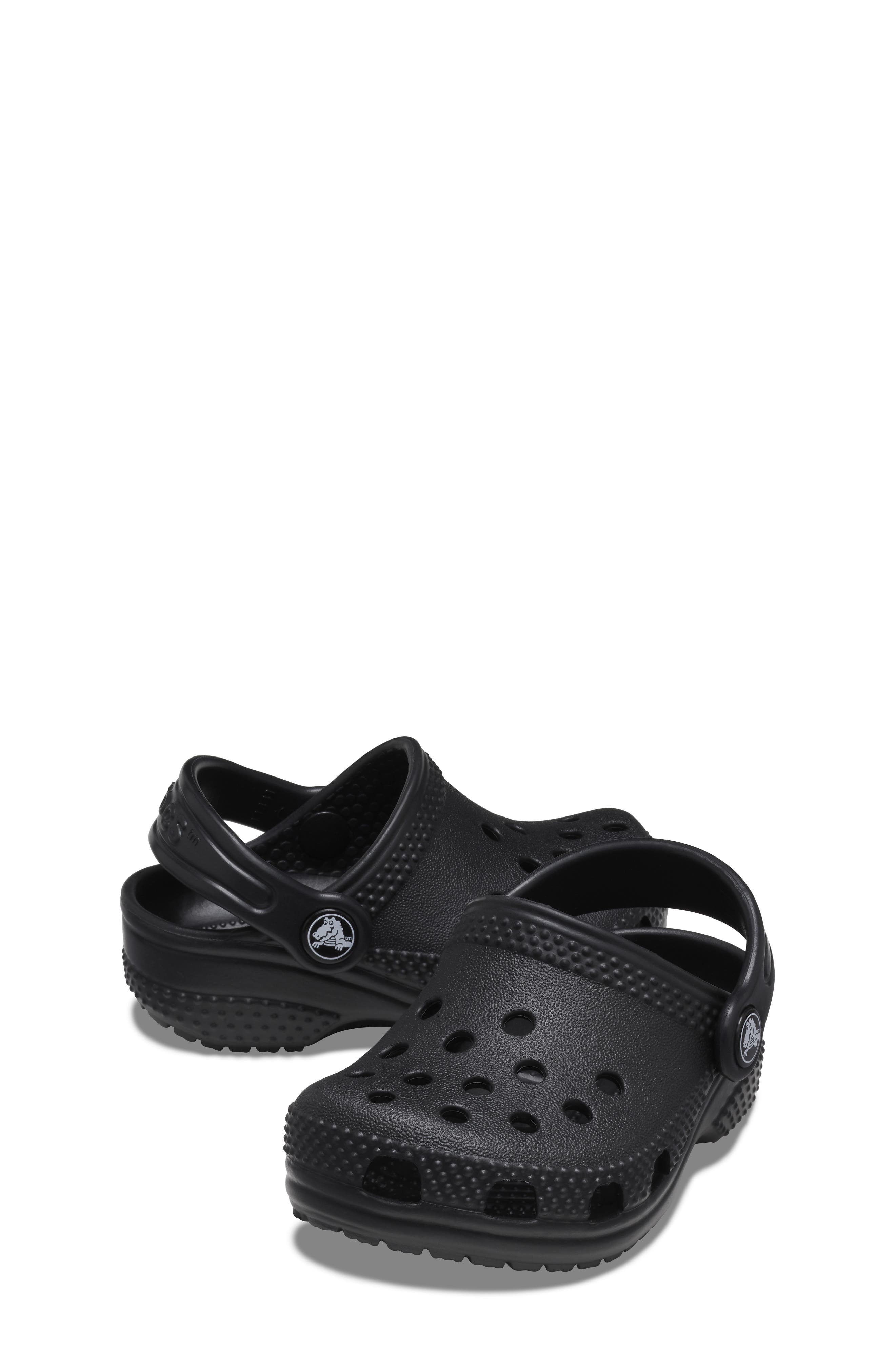 CROCS Littles Clog, Alternate, color, Black