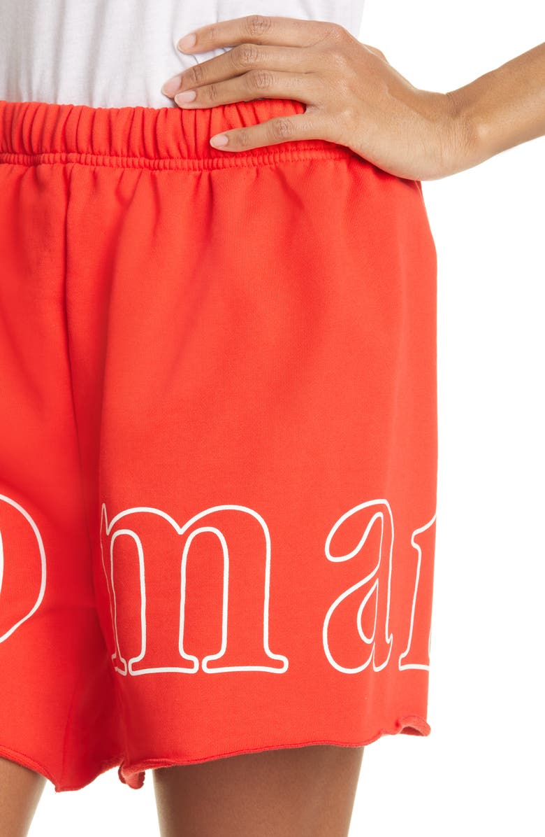 THE MAYFAIR GROUP Woman Support Cotton Shorts, Alternate, color, Red