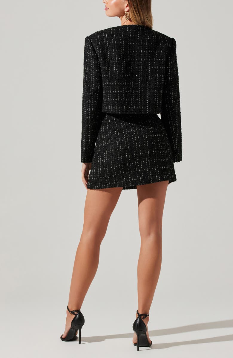 ASTR the Label Covina Tweed Miniskirt, Alternate, color,