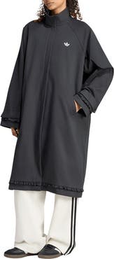 adidas Originals Pleated Firebird Trench Coat
