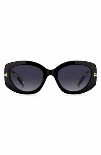56mm Gradient Rectangular Sunglasses