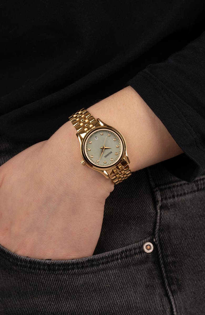 BALMAIN WATCHES Beleganza Diamond Bracelet Watch, 28mm, Alternate, color,