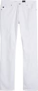 AG Everett Stretch Sateen Slim Straight Pants