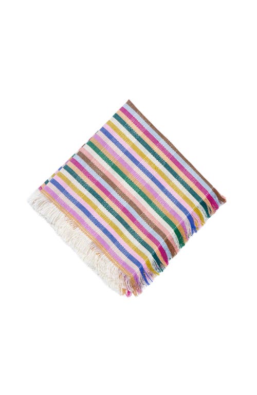 Archive New York Valentina Party Napkins, Set Of 4 In Rainbow