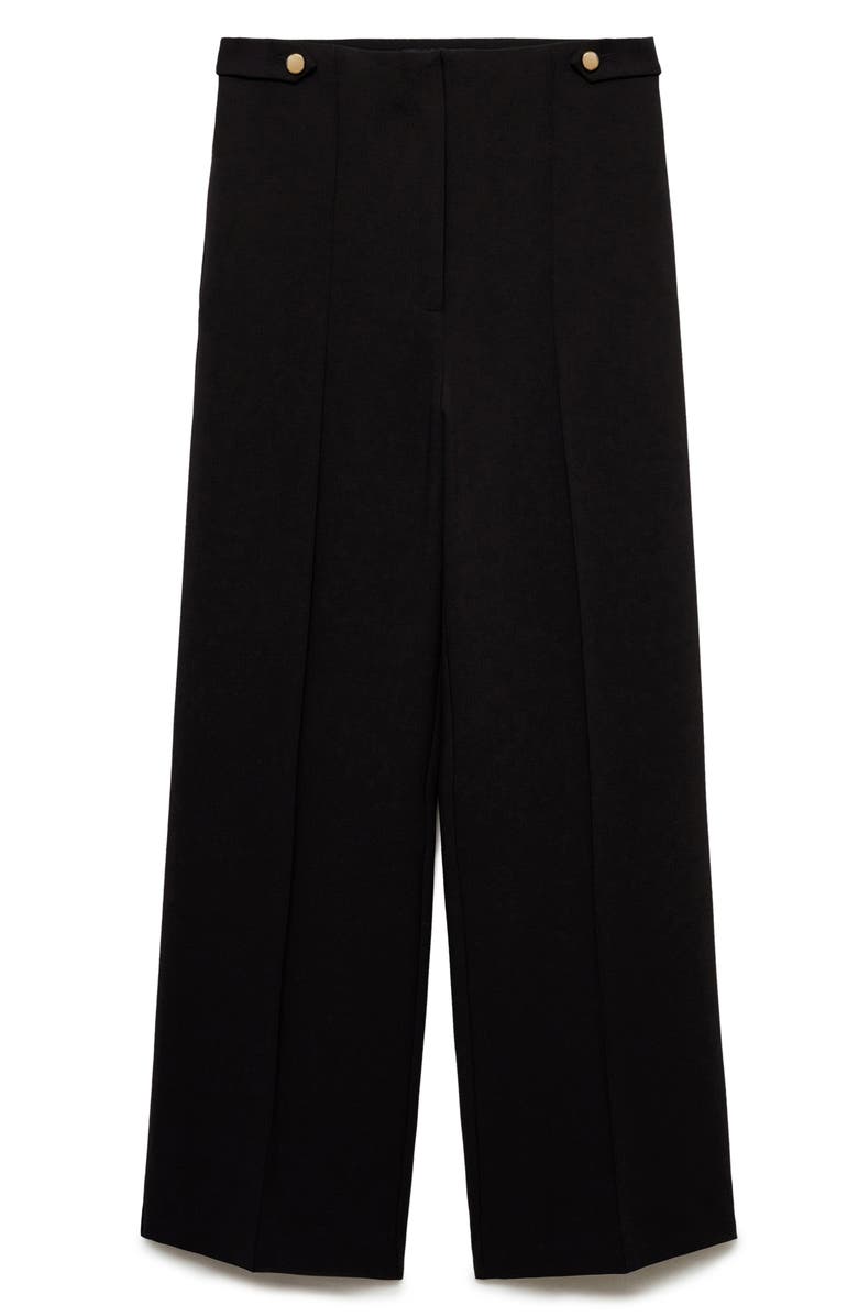 MANGO Straight Leg Ankle Pants, Alternate, color,