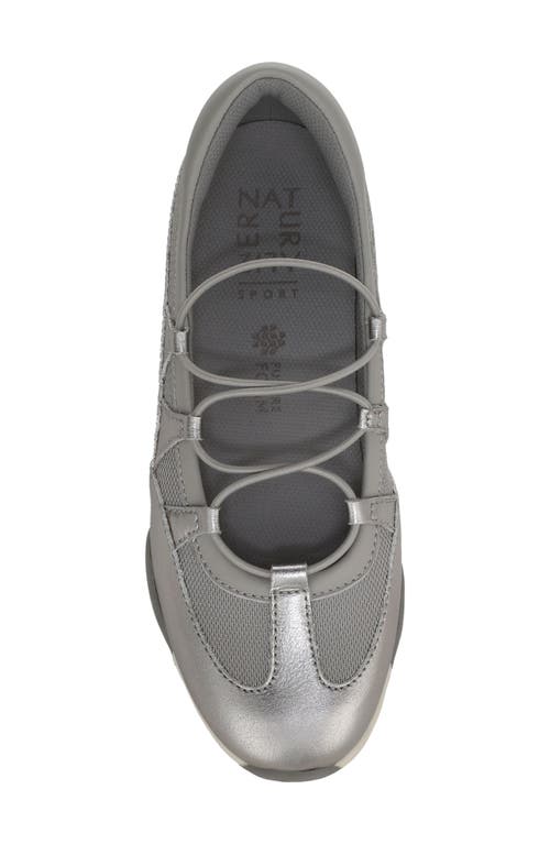Naturalizer Tallulah Mary Jane Sneaker In Silver