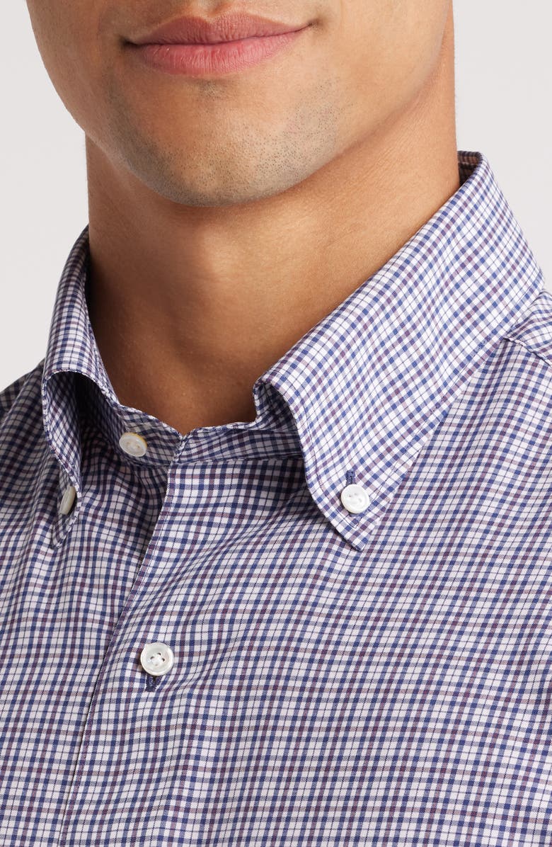 Peter Millar Crown Crafted Berkshire Performance Poplin Button-Down Shirt, Alternate, color, 