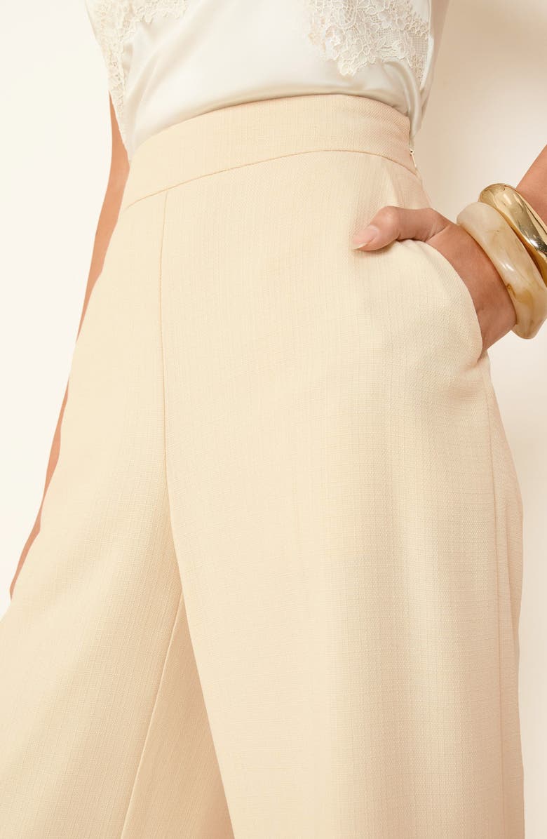 Friends Like These Wide Leg Pants, Alternate, color, Cream