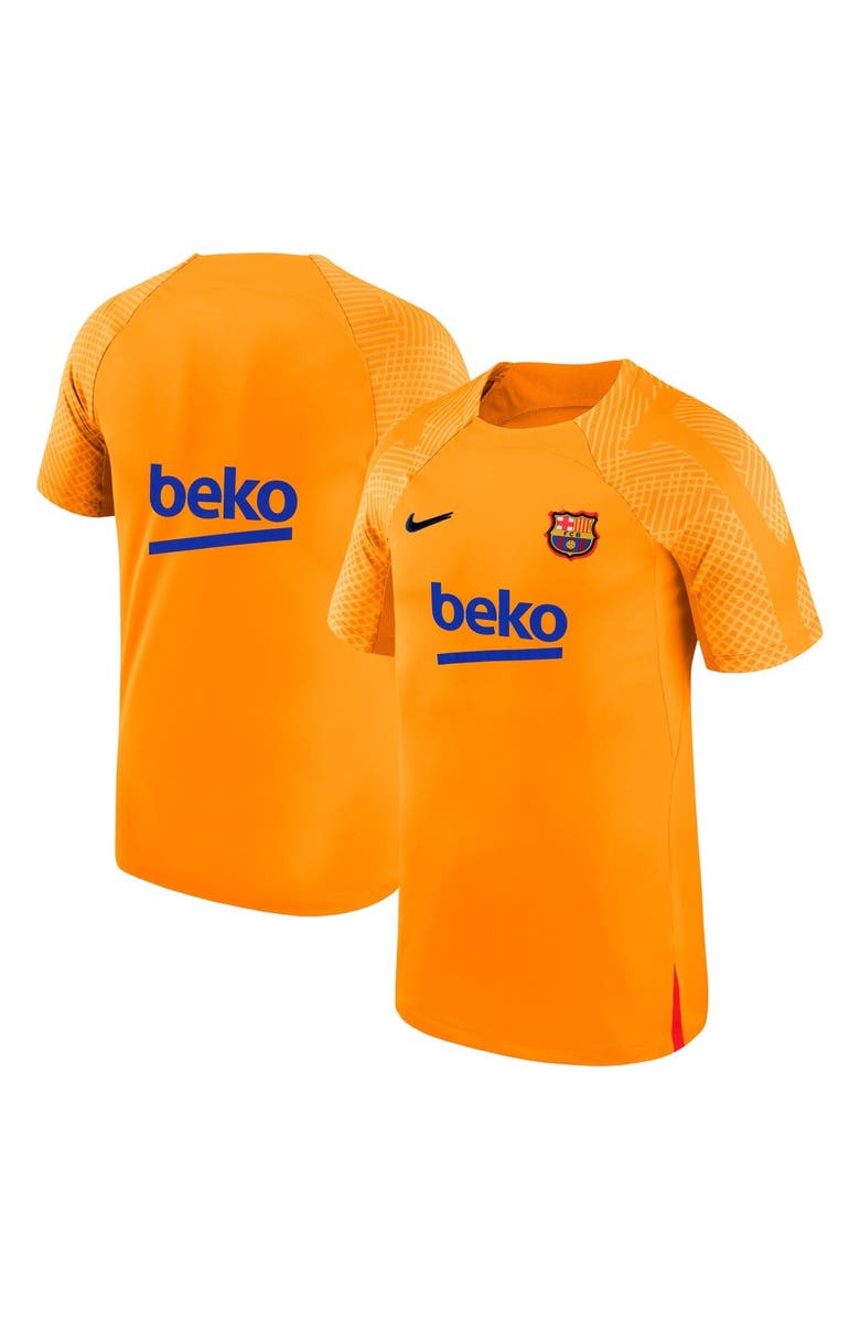 Nike Men's Nike Orange Barcelona 2021/22 Strike Jersey, Alternate, color, 
