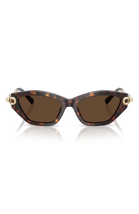 53mm Cat Eye Sunglasses