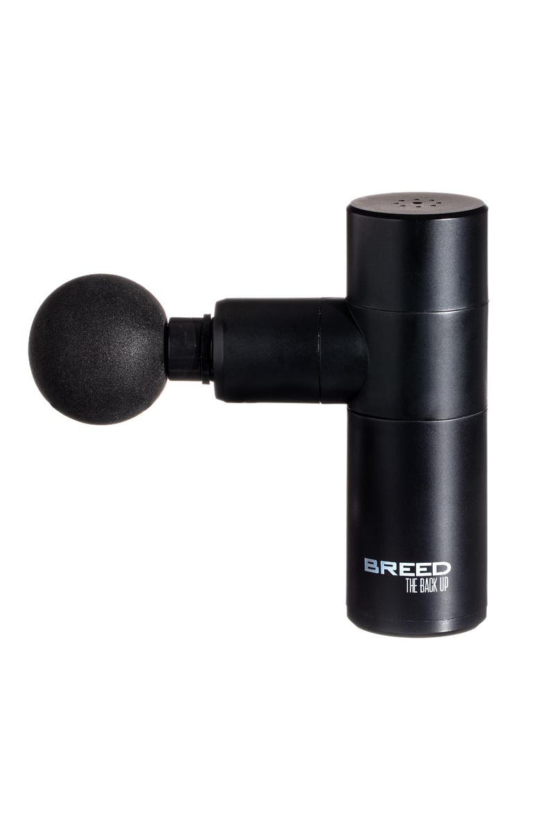 BREED The Back Up Personal Mini Massager, Alternate, color, Black
