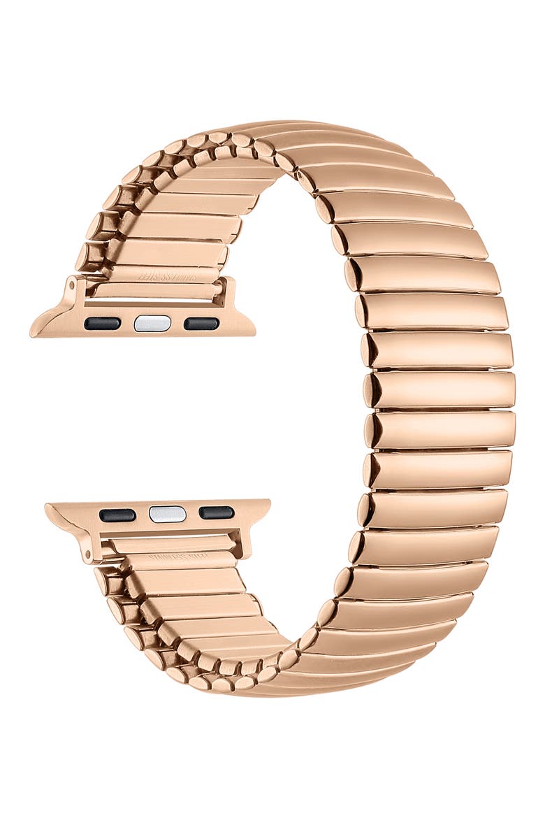 Slink 42mm Apple Watch® Stretch Watchband, Alternate, color, ROSE GOLD