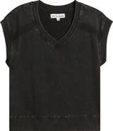 CITY BLUES Crochet Detail Muscle Tee