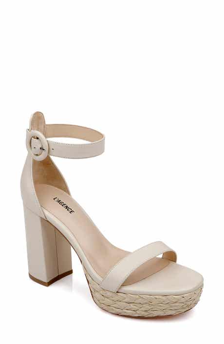 L'AGENCE Avia Ankle Strap Platform Sandal