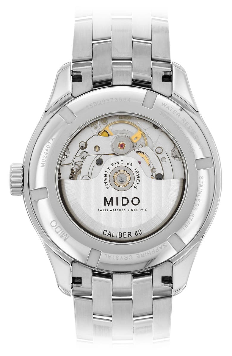 MIDO Belluna II Bracelet Watch, 40mm, Alternate, color, 