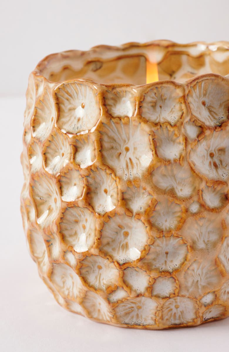 Anthropologie Home Small Honeycomb Scented Candle, Alternate, color,
