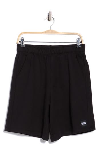 Dkny Relaxed Fit Cotton Blend Shorts