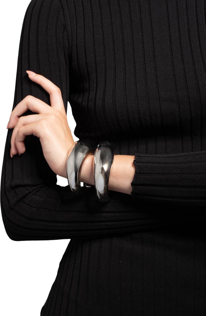 Alexis Bittar Large Molten Hinge Cuff Bracelet, Alternate, color,
