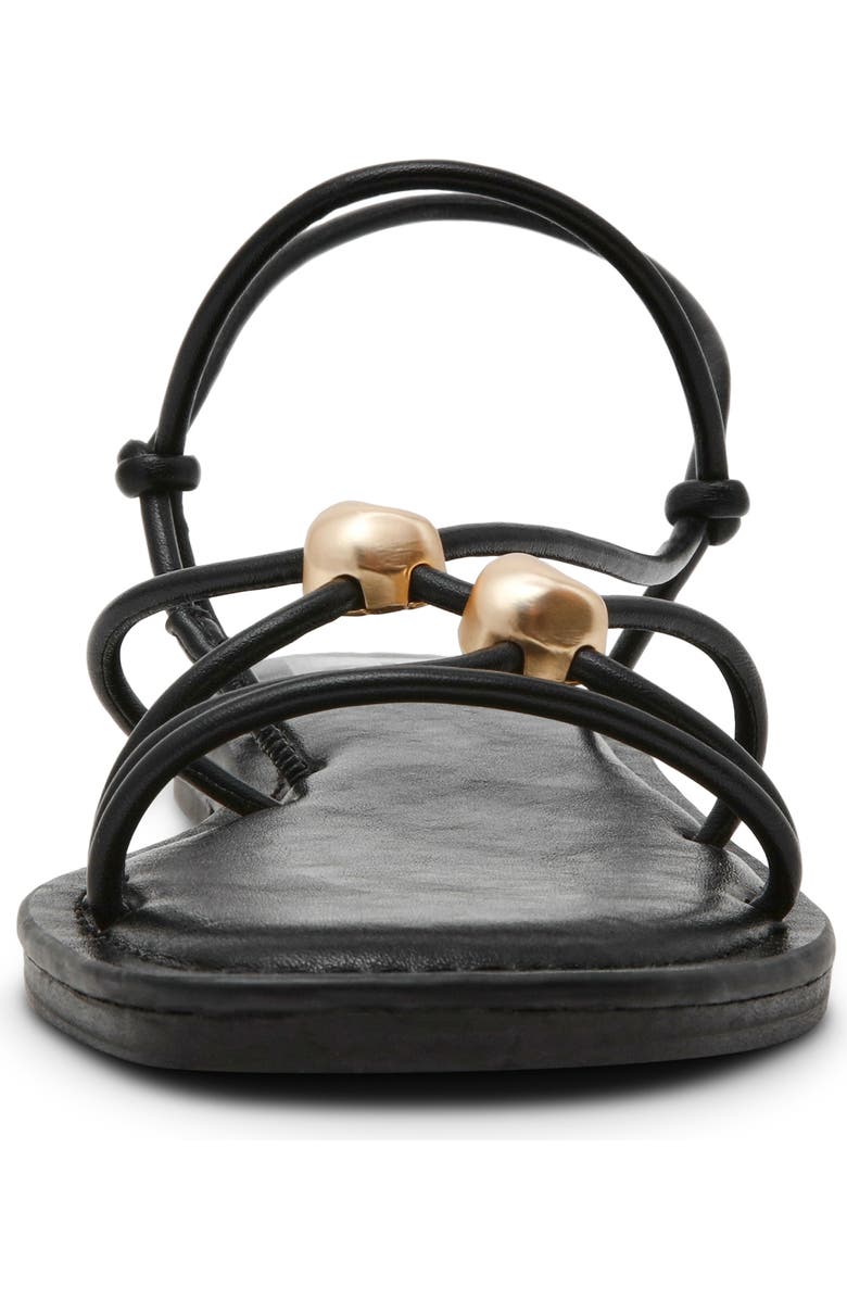 DV by Dolce Vita Jaide Rolled Strap Sandal, Alternate, color, Black