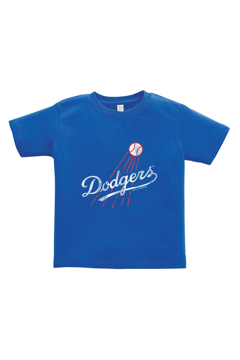 Toddler Soft as a Grape Royal/Gray Los Angeles Dodgers Cooperstown Collection Two-Pack T-Shirt Set, Alternate, color, Royal