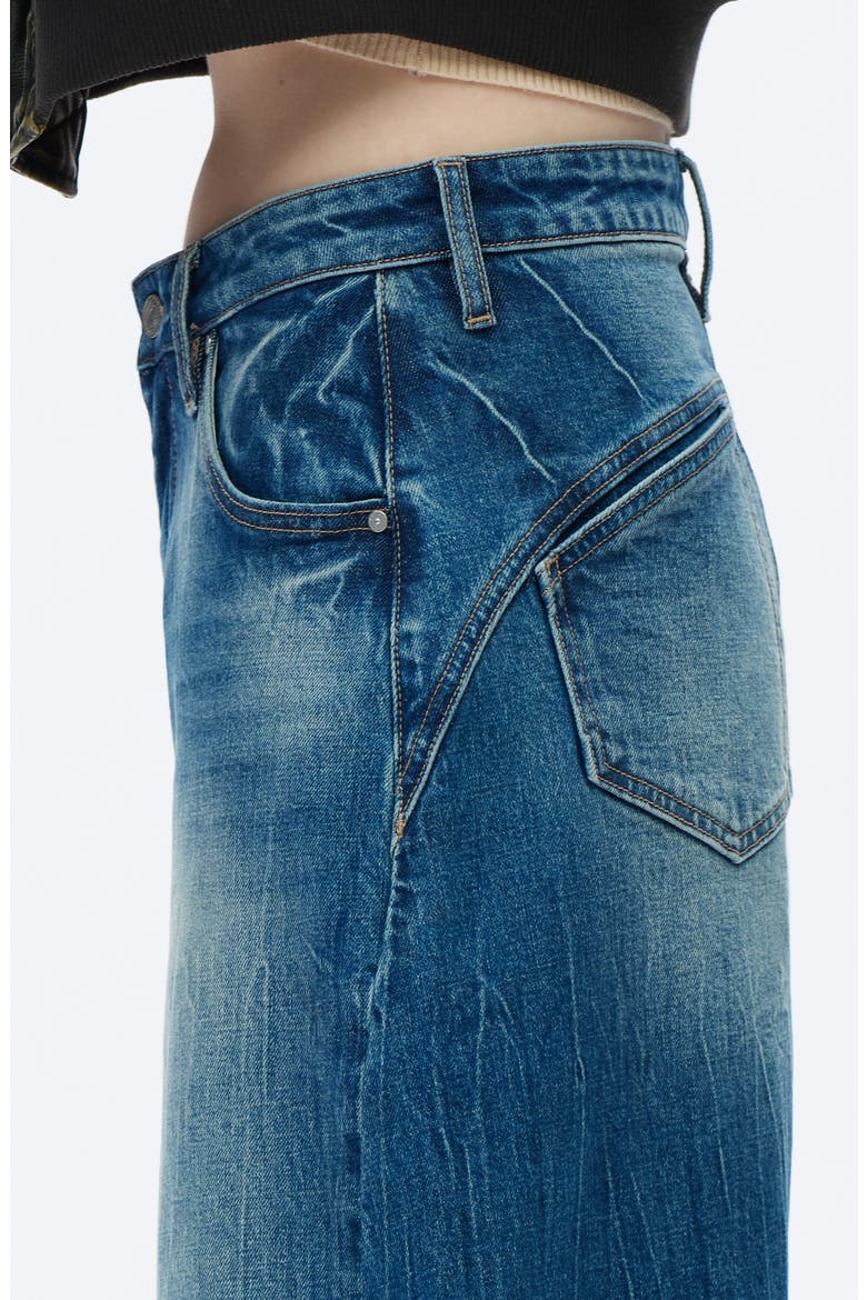 Mid Rise Wide Barrel Jeans, Alternate, color, RETRO MEDIUM BLUE