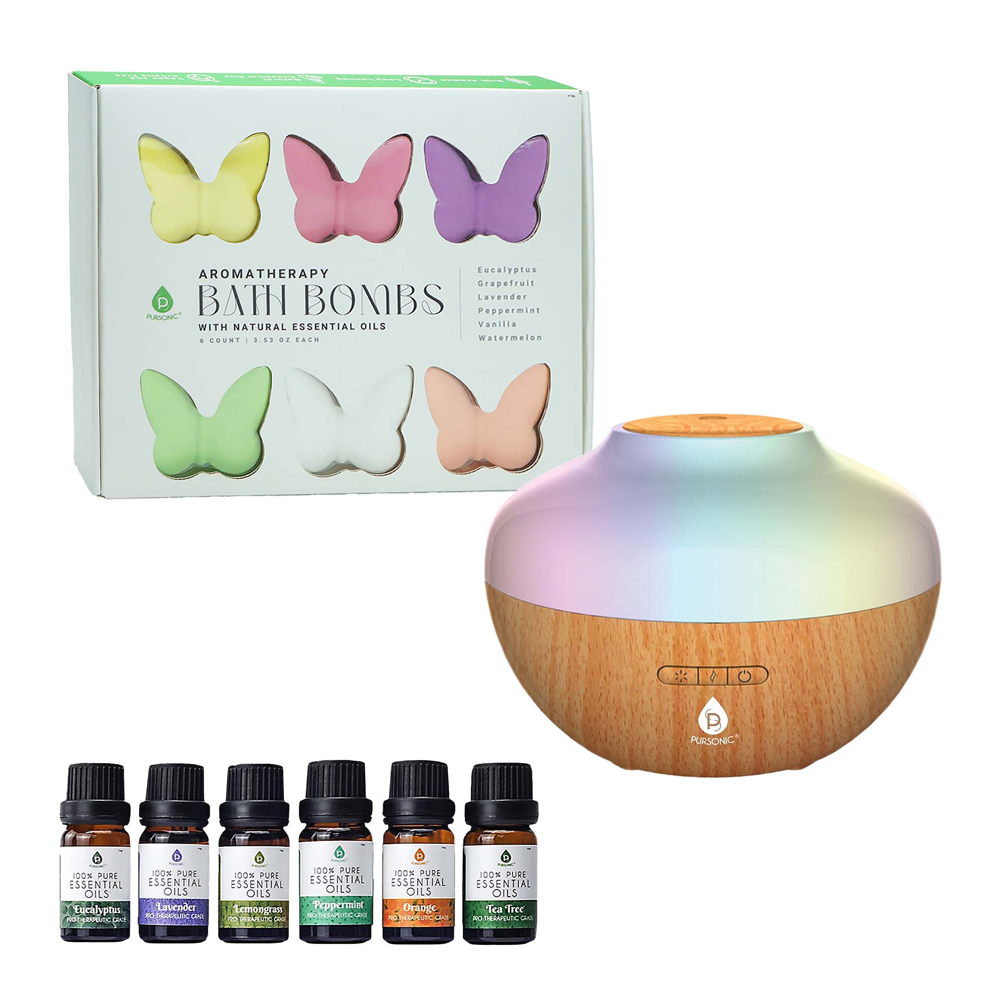 PURSONIC PURSONIC AROMATHERAPY SPA BUNDLE