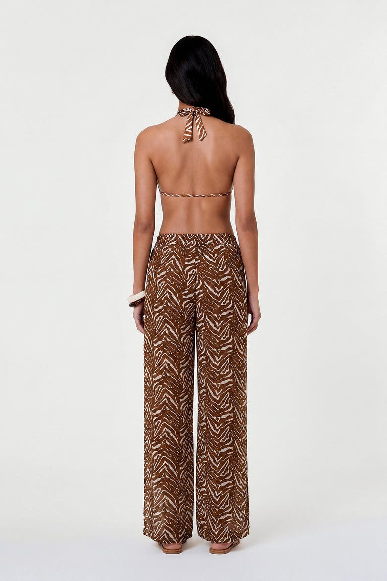Lise Pants, Alternate, color, Abstract Animal