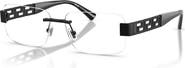 Versace 56mm Rectangle optical glasses