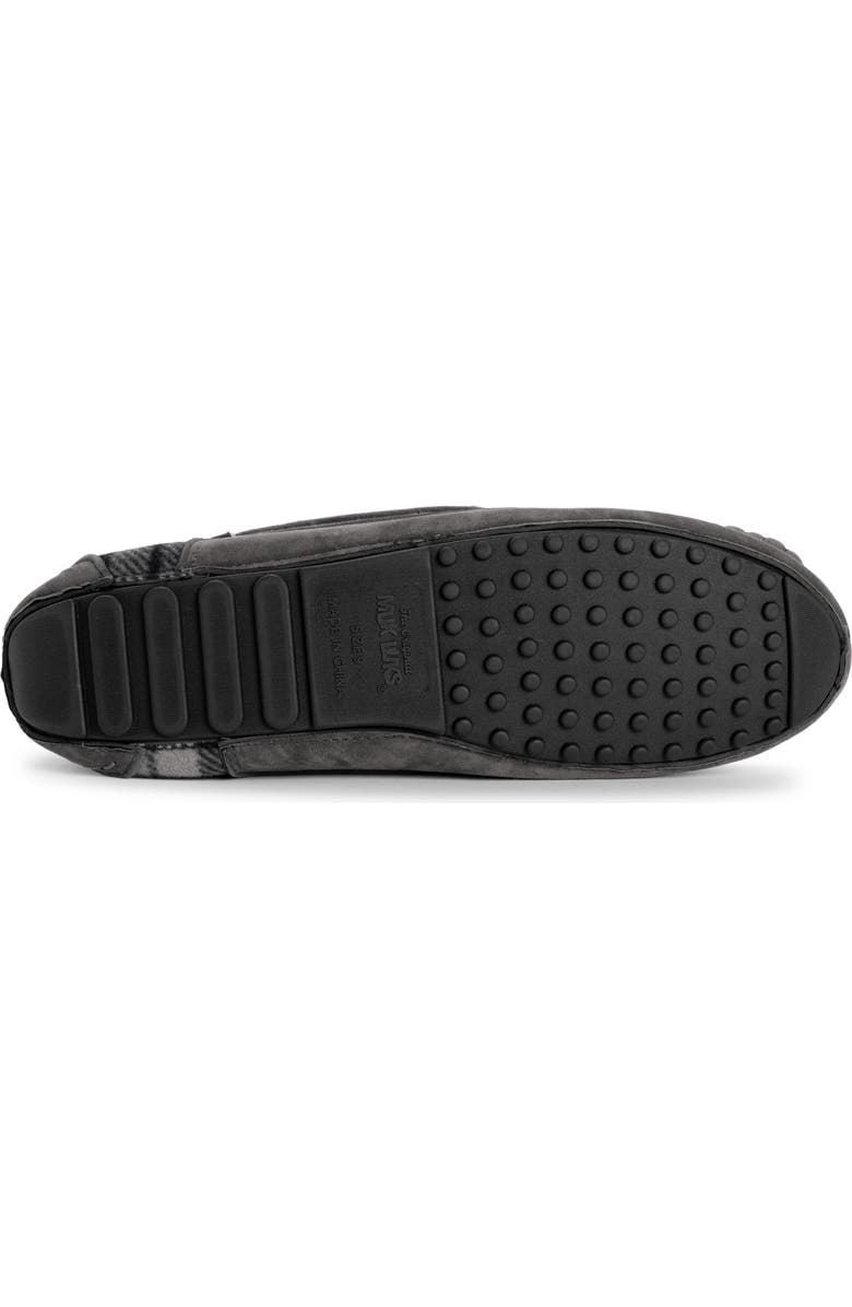 MUK LUKS Emmett Faux Shearling Lined Slipper, Alternate, color, Grey